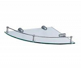 Полка стеклянная угловая, K-544