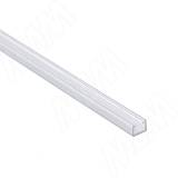 Уплотнитель для рамочного профиля, прозрачный, L-3000