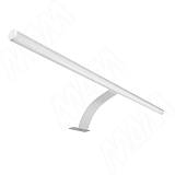 TUBE Светодиодный светильник для верхней подсветки, серебро, 12V, нейтральный белый 4000К, 6W