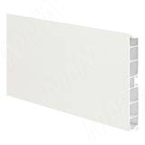 Цоколь пластиковый (высота 100, длина 4000 мм), белый