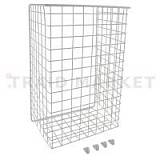 BASE Корзина для белья в базу 400 мм, высота 525 мм, белый