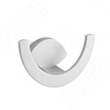 ARTO Крючок двухрожковый хром матовый