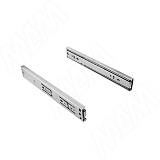 VEKTOR BS35 SOFT направляющие 250 мм, шариковые, h35 мм, неполн.выдвижения, плав. закрывания