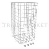 BASE Корзина для белья в базу 300 мм, высота 435 мм, белый