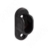 Штангодержатель пластиковый для овальной штанги, черный