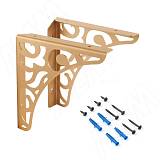 AVIGNON Менсолодержатель (L+R) для деревянных полок, золото матовое