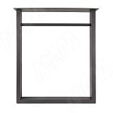 Севилья опора для стола П-образная, 60х30, H715+10 мм, графит