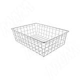 BASE Корзина сетчатая 120х300х400 мм, металлик серебристый