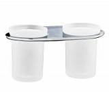 Подстаканник двойной стеклянный, К-8328D