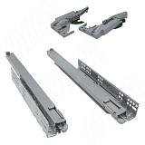 DYNAMOOV комплект направляющих, 550 мм, плав. закрывания с масляным амортизатором и 1D креплениями