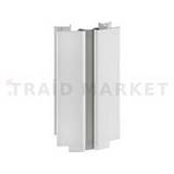 Мультиуголок алюминиевый (высота 150), алюминий глянцевый