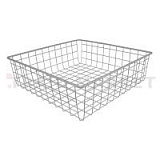 BASE Корзина сетчатая, 120х400х450 мм, металлик серебристый