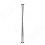 Опора для стола выдвижная, D60/50, H=710-870мм, мат. серебро, 4шт.