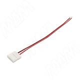 STANDART Коннектор для ленты 10 мм, к блоку питания, провод 150 мм, IP20