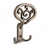 ROME Крючок трехрожковый бронза состаренная