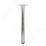 Шанхай опора для стола, D60, H710+25 мм, мат. никель, 4шт.