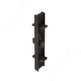 Соединитель 180 градусов (высота 100), черный