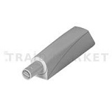 K-PUSH TECH толкатель накладной 14 мм с магнитом, серый