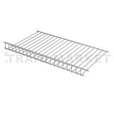 Полка сетчатая, 300*3000 мм, металлик серебристый