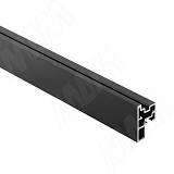 VERTIKO Профиль для алюминиевой полки универсальный, черный (краска), L-3000 мм