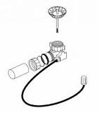 BLANCO Набор доукомплетации клапаном-автоматом с круглой ручкой для PANOR