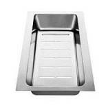 BLANCO Коландер AXIA 8 нерж. сталь 353 х210 мм