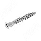 Конфирмат 6.3x50, 2500 штук, оцинкованный