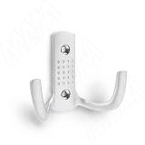 ARGUS Крючок двухрожковый хром матовый