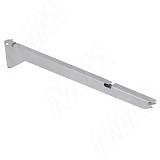 HOME SPACE полкодержатель для сетчатых полок, 400 мм, металлик