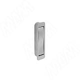 Крючок однорожковый S-малый хром матовый