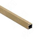 INTEGRO Профиль рамочный узкий, 19х20х8 мм, золото брашированное (анод), L-6000