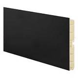 Цоколь пластиковый (высота 100, длина 4000 мм), черный