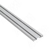 MiniShop направляющая нижняя, серебро, L-3000