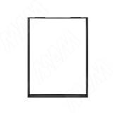 Дижон опора для стола П-образная, 50х10, 595х715 (+10 мм), черный (RAL 9005, муар)