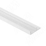 Профиль SM6, накладной, белый матовый, 24,5х6мм, L-3000