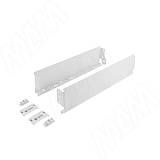 GX Box Комплект боковин ящика H80 мм, 350 мм, белый