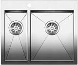 Мойка BLANCO ZEROX 340/180-IF/А нерж. сталь зеркальная полировка с клапаном-автоматом