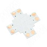 STRIP Коннектор для ленты 8 мм, X-образный, IP20