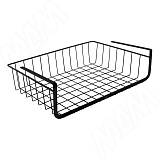 BELLE Корзина сетчатая под полку, черный