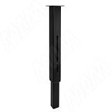 Ивиса опора для стола телескопическая 50х50, H460-620 мм, черный