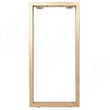 Пилар опора для стола П-образная, 60х30, 445xH1040 (+10 мм), золото матовое