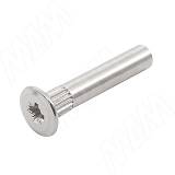 Стяжка межсекционная с плоской головкой "мама", M4 X 27