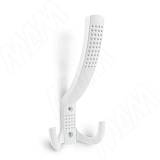 ARGUS Крючок трехрожковый белый матовый