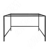 Бонн металлокаркас-стола 750х1200х800мм, черный (RAL9005, муар)