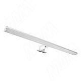 BATH Светодиодный светильник для верхней подсветки, хром, 220V, IP44, 600 мм, нейтральный белый 4000K, 12W