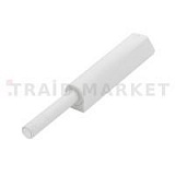 K-PUSH TECH толкатель накладной 37 мм с демпфером, белый