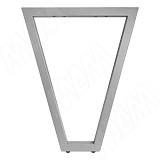 Сальта опора для стола V-образная, 40х40, H715+10 мм, хром матовый, 1шт.