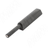 K-PUSH TECH усиленный толкатель накладной 37 мм с магнитом, антрацит