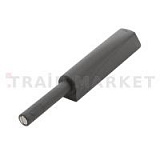 K-PUSH TECH толкатель накладной 37 мм с магнитом, антрацит