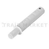 K-PUSH TECH толкатель 14 мм врезной с рез. демпфером, белый